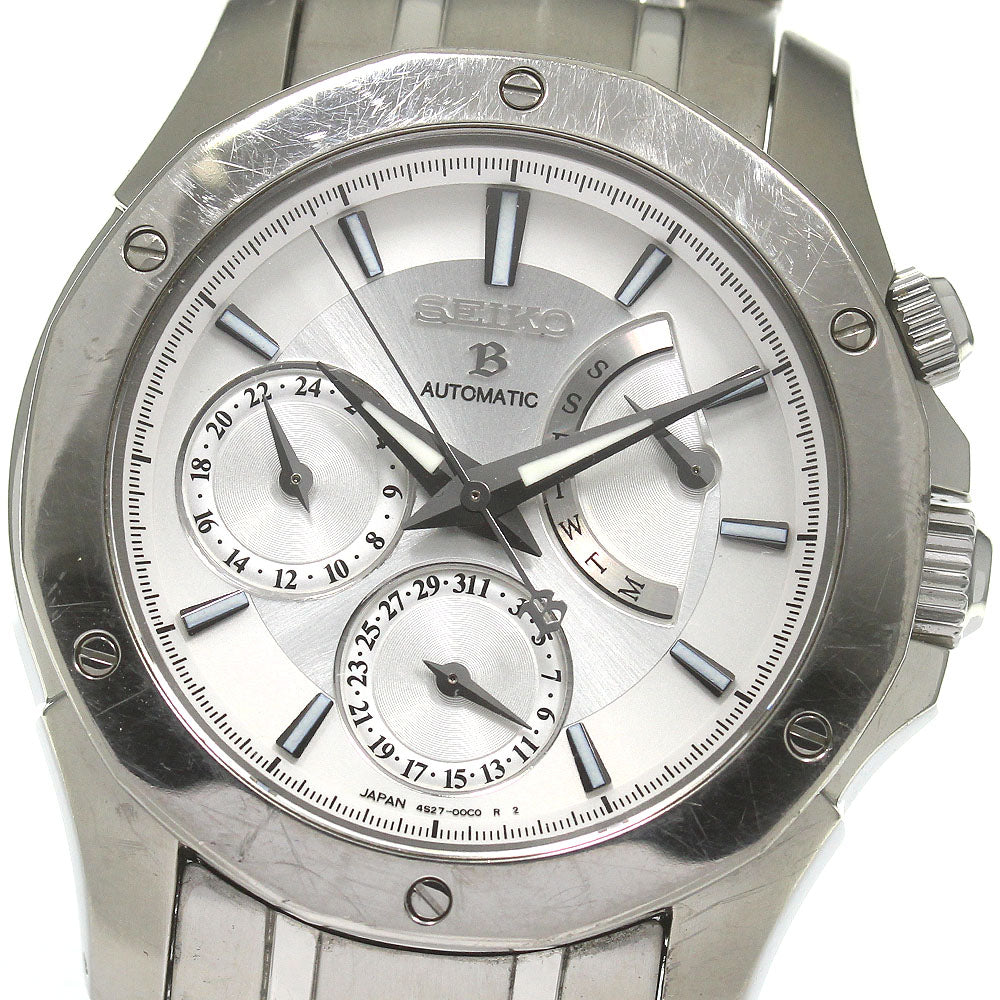 SEIKO Brights Mechanical SAGN011/4S27-00C0 Retrograde Silver Dial Auto_844708