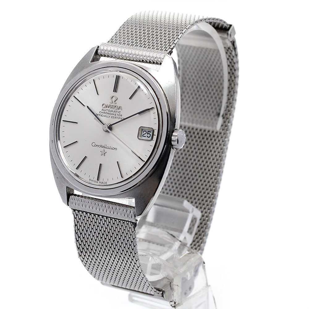 OMEGA Constellation 168.017 Cal.561 Date Silver Dial AT Men's Watch_844720