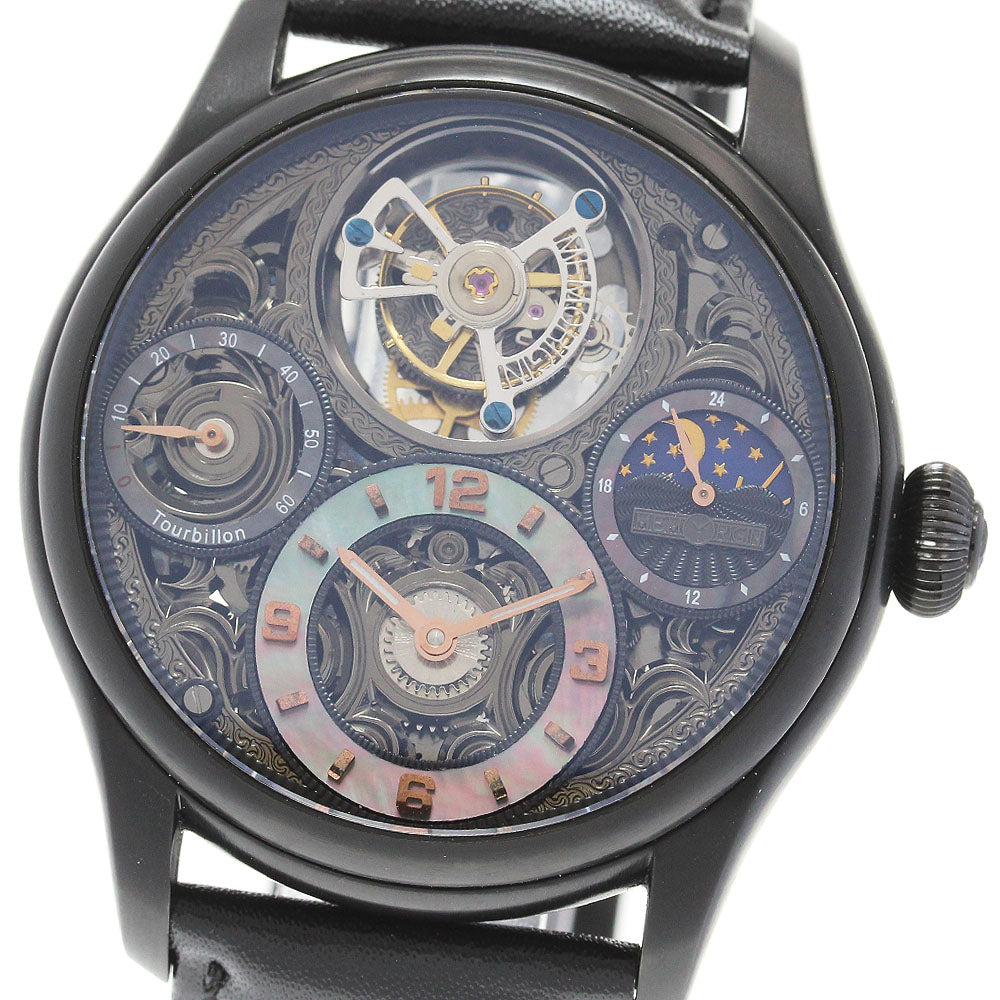 MEMORIGIN starlit legend MO1001G skeleton Dial Hand Winding Men's Watch_844724