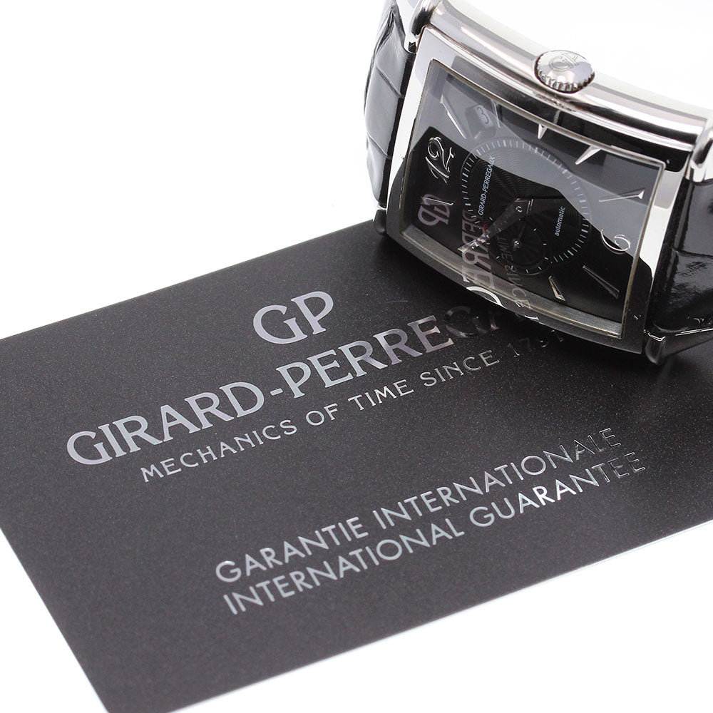 GIRARD PERREGAUX Vintage 1945 25835-11-661-0 Small seconds black Dial Automatic Men's Watch_844746
