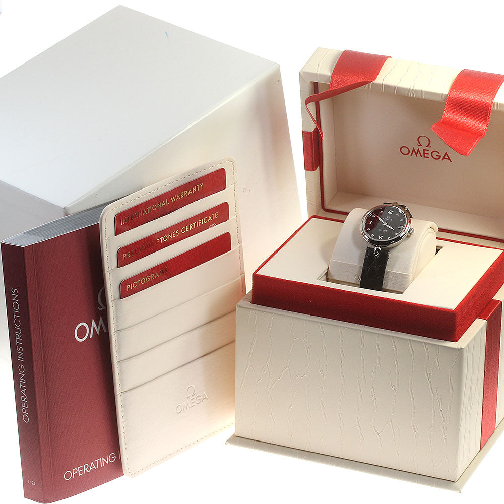 OMEGA De Ville Prestige Dewdrop 424.13.27.60.51.001 8P diamond QZ Ladies_844796