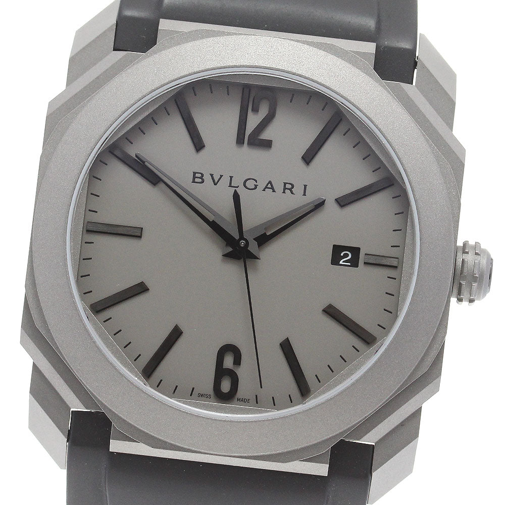 BVLGARI Oct Originale BGO41T Date gray Dial Automatic Men's Watch_844806
