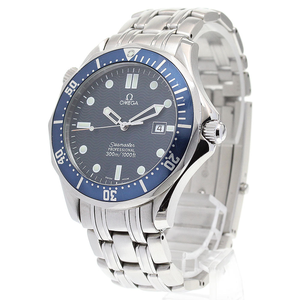 OMEGA Seamaster300 2541.80 Date Navy Dial Quartz Men's Watch_844821