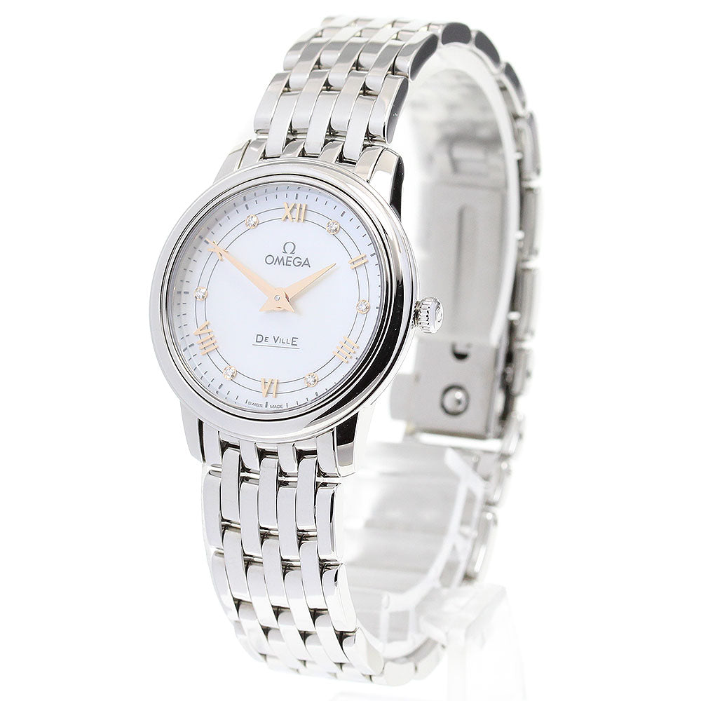 OMEGA De Ville Prestige 424.10.27.60.55.001 6P diamond Quartz Ladies_844827