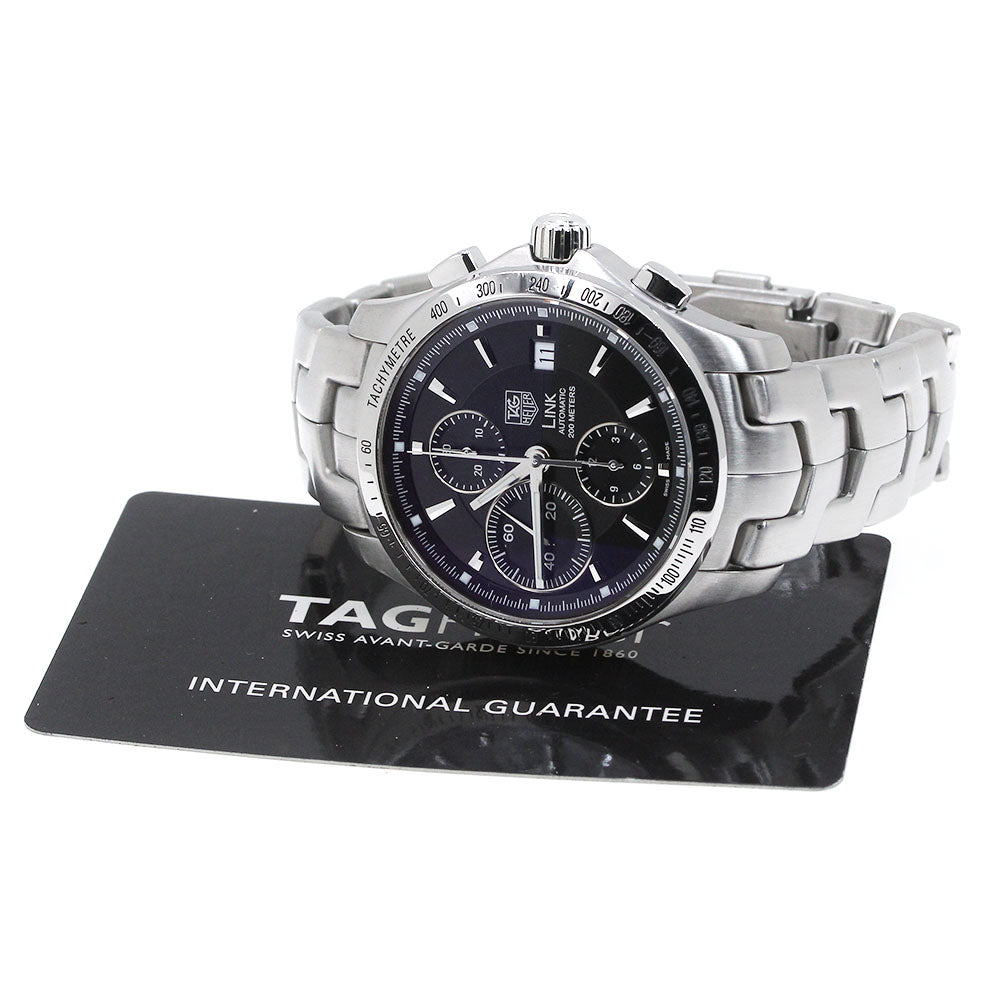 TAG HEUER Link CJF2110.BA0594 Chronograph Date black Dial Automatic Men's_844831