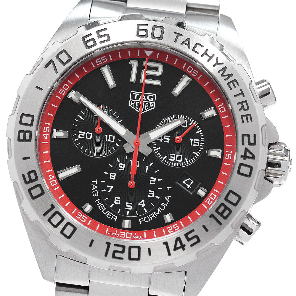 TAG HEUER Formula 1 CAZ101Y Chronograph Black/red Dial Quartz Men's Watch_844841