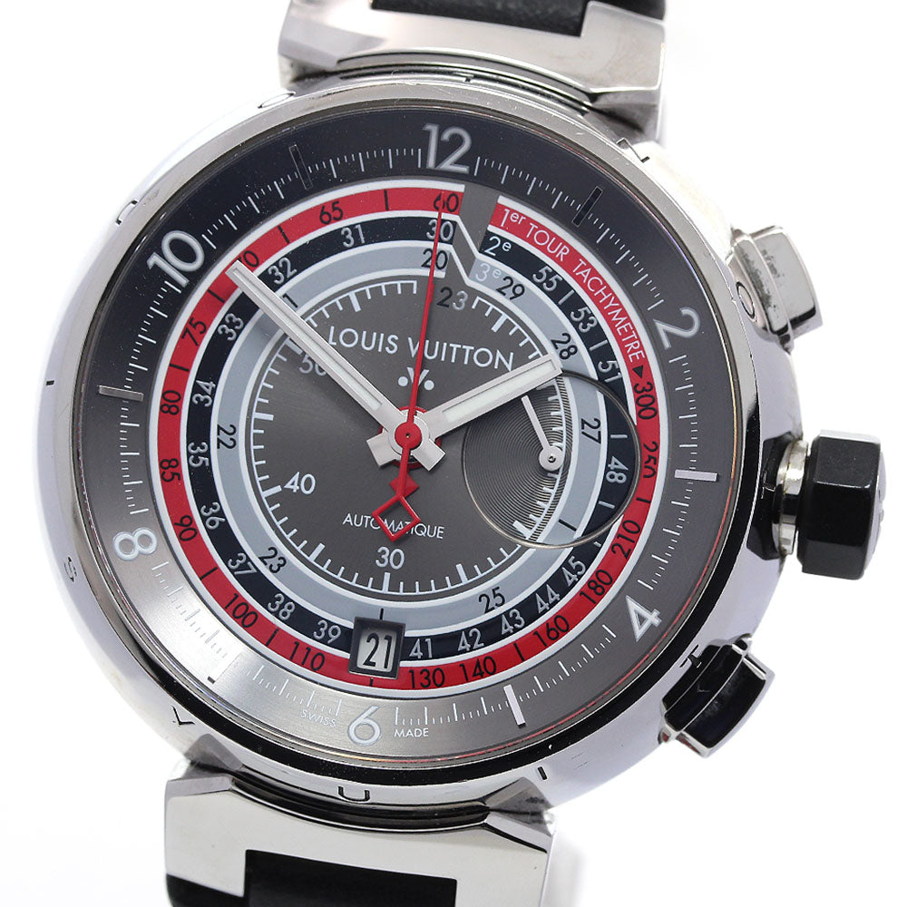 LOUIS VUITTON Tambour Voyage Q102C Limited to 888 chronographs AT Men's_844894