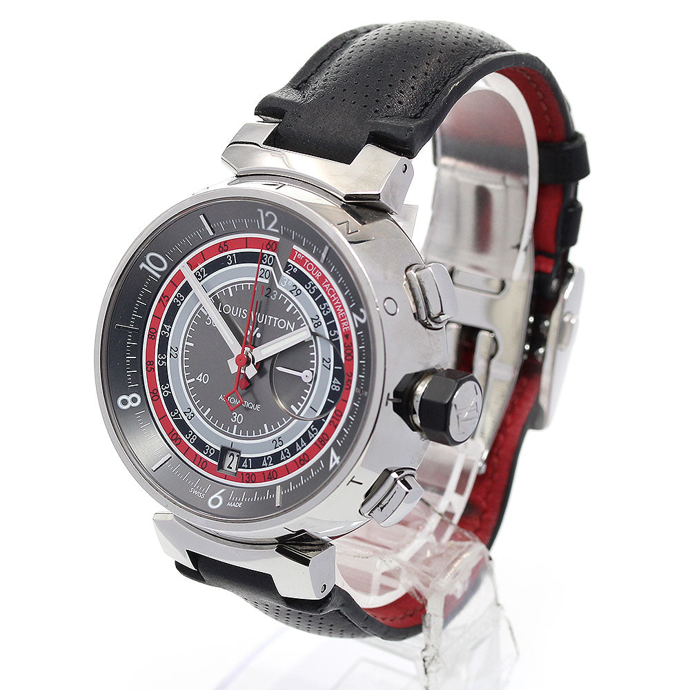LOUIS VUITTON Tambour Voyage Q102C Limited to 888 chronographs AT Men's_844894
