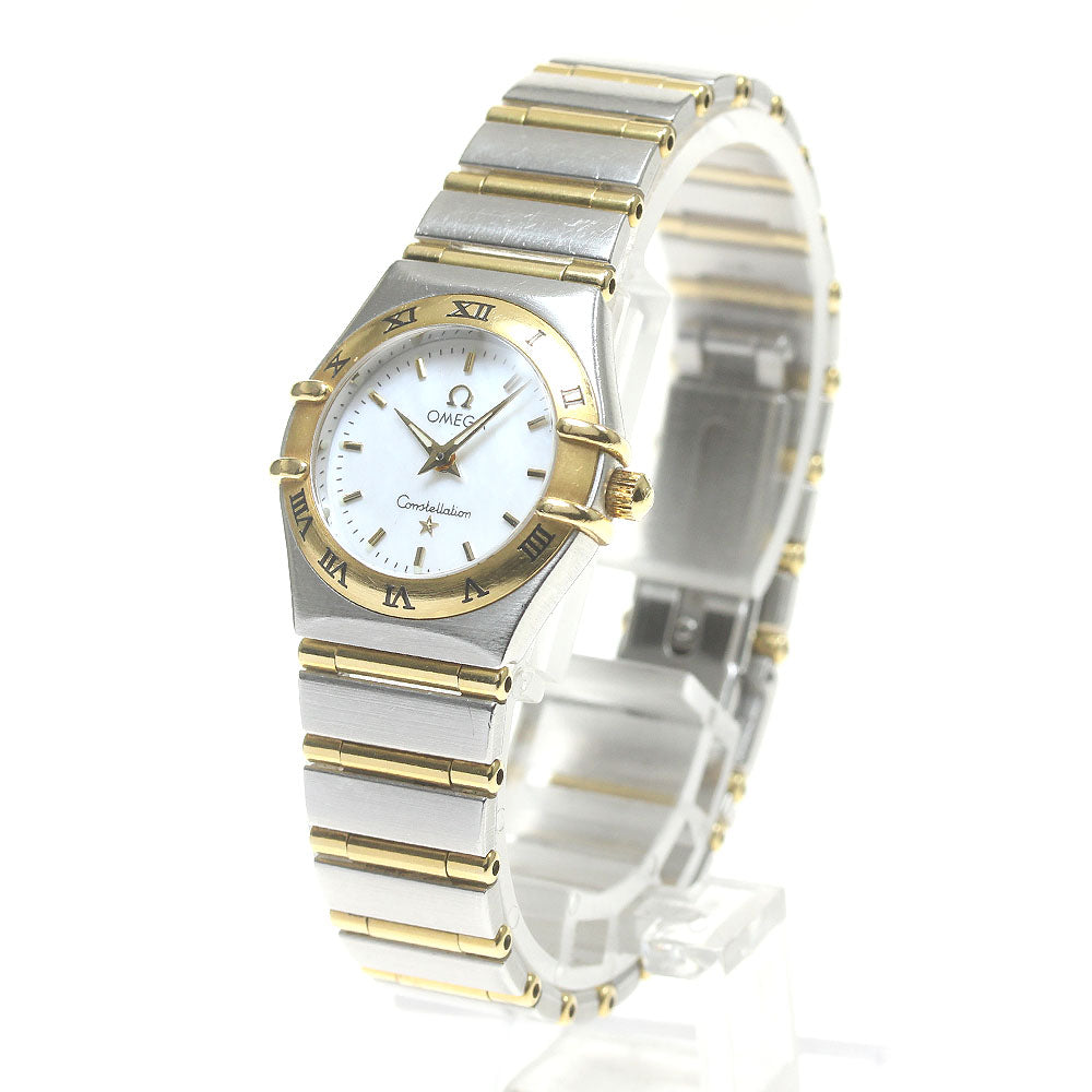 OMEGA Constellation Mini 1262.70 YG bezel full bar Quartz Ladies Watch_844931