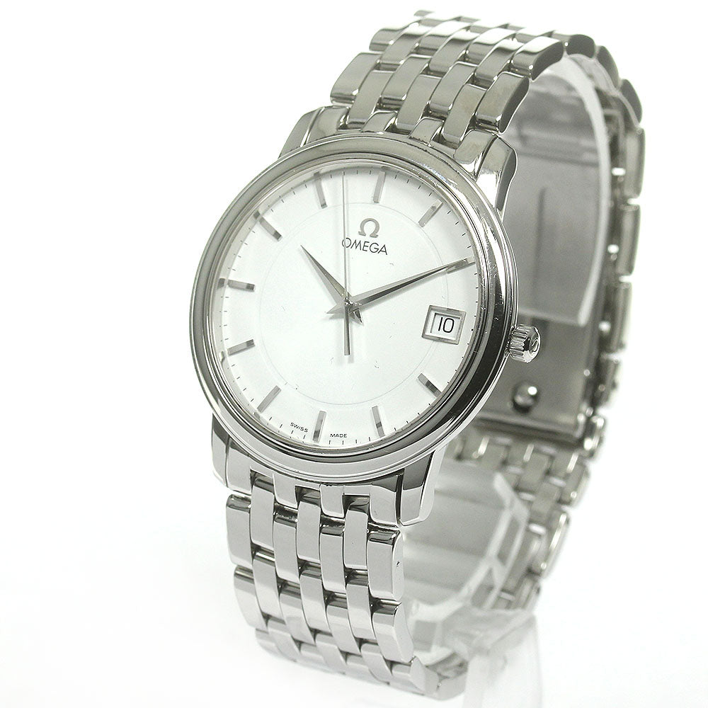 OMEGA De Ville Prestige 4510.21 Date white Dial Quartz Men's Watch_845004