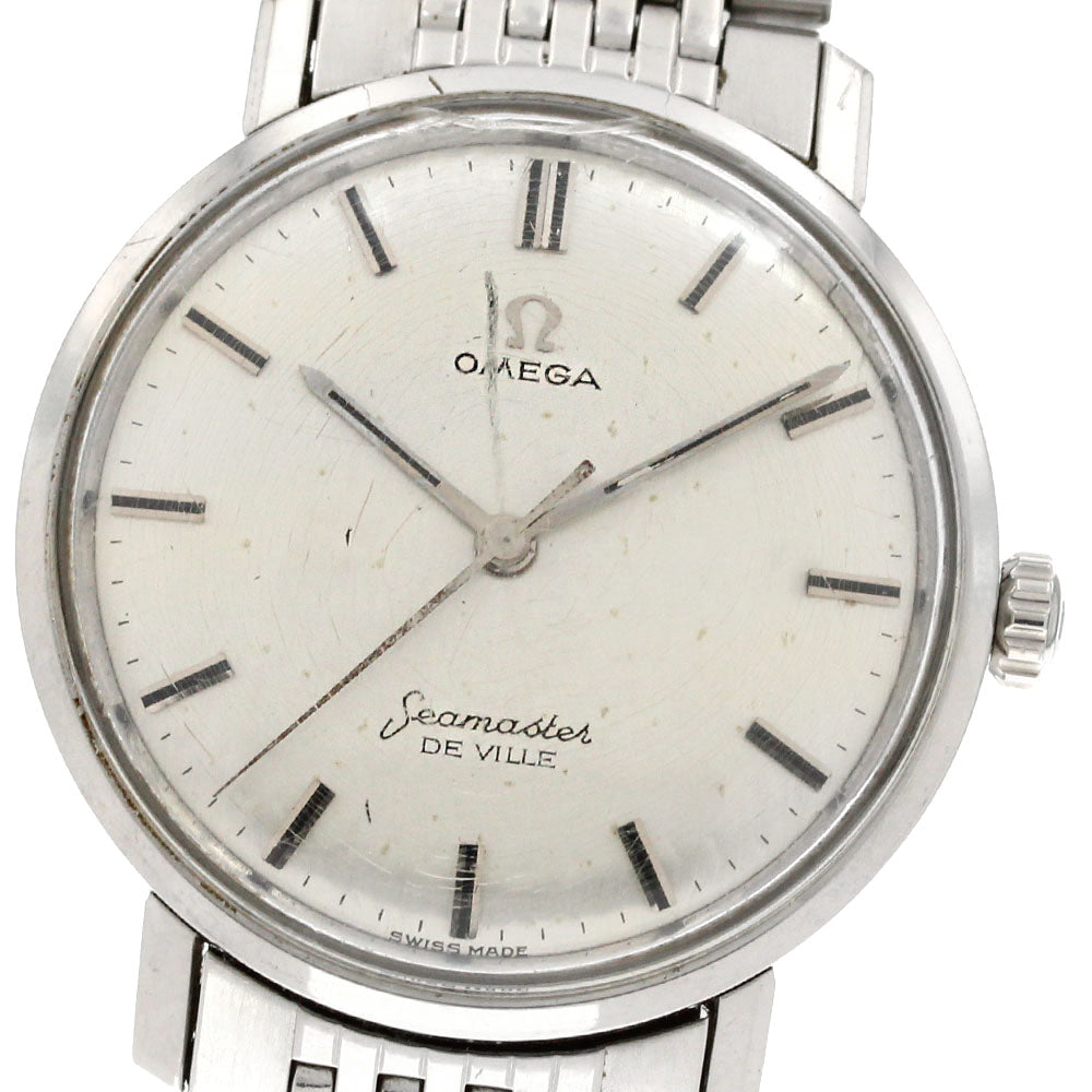 OMEGA Seamaster De Ville Silver Dial Hand Winding Men's Watch_845008
