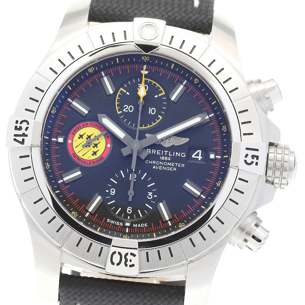 BREITLING Avenger Chronograph 45 Swiss Air Force Team A13317 AT Men's_845026