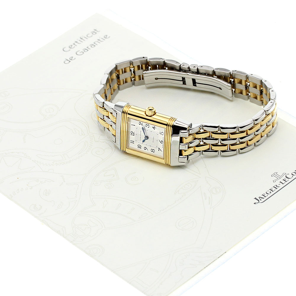 JAEGER-LECOULTRE Reverso Duet 266.5.44/Q266511F Hand Winding Ladies Watch_845075