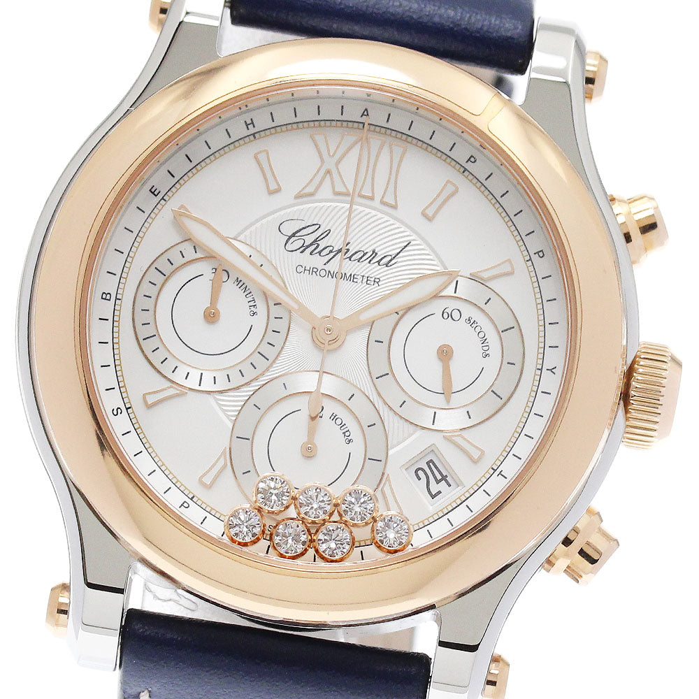 Chopard Happy Sport Chronograph 8615 Moving Diamond Automatic Men's Watch_845079
