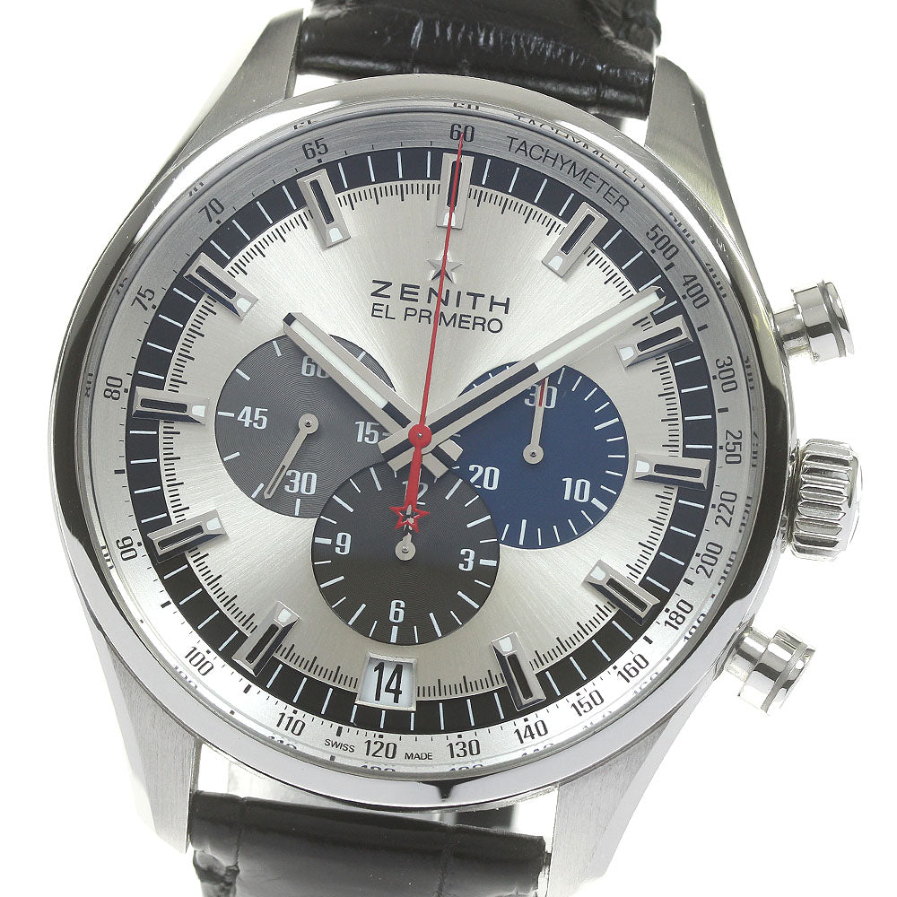 ZENITH El Primero 03.2520.400 Date Chronograph Silver Dial Automatic Men's Watch_845098