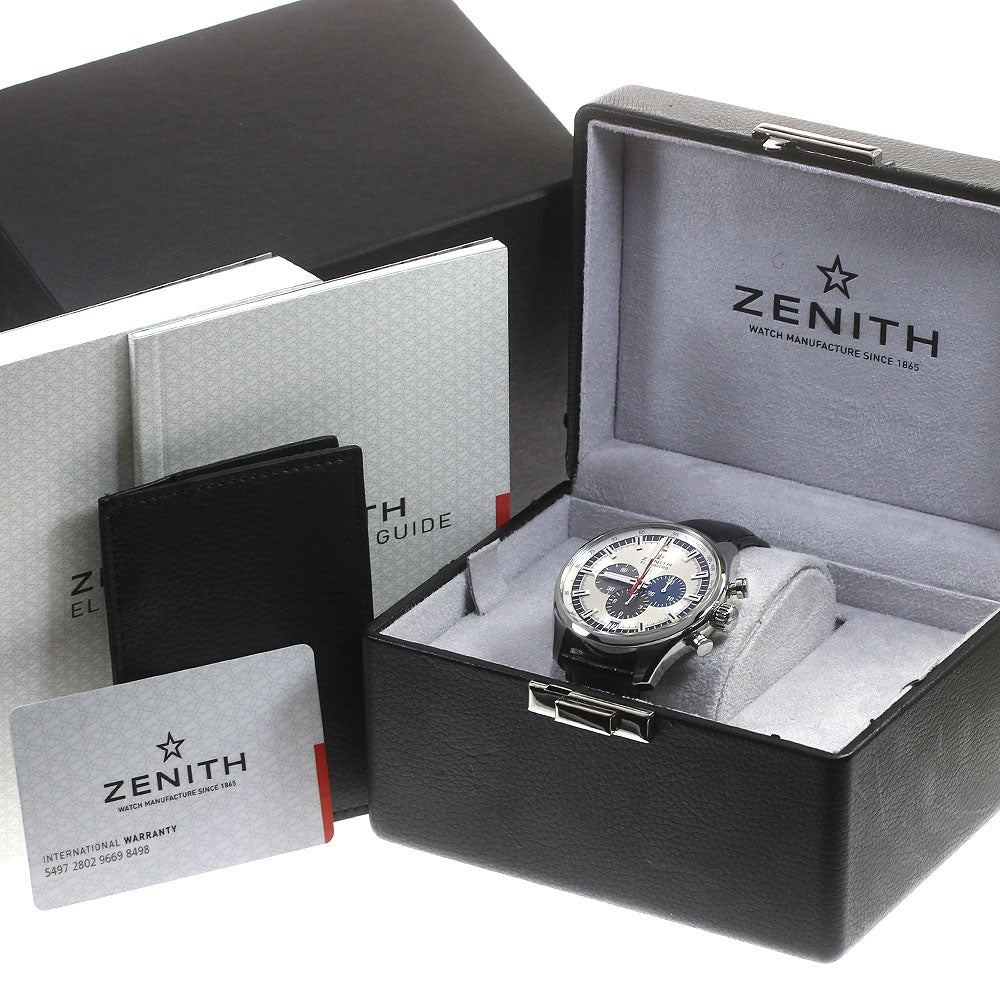ZENITH El Primero 03.2520.400 Date Chronograph Silver Dial Automatic Men's Watch_845098