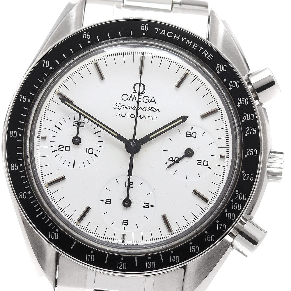 OMEGA Speedmaster Marui Limited 3510.20 Chronograph white Dial Automatic Men's Watch_845100