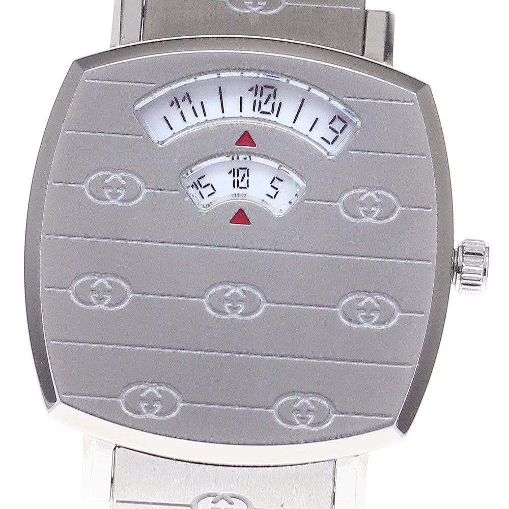 GUCCI grip 157.5/YA157501 white Dial Quartz Ladies Watch_845107