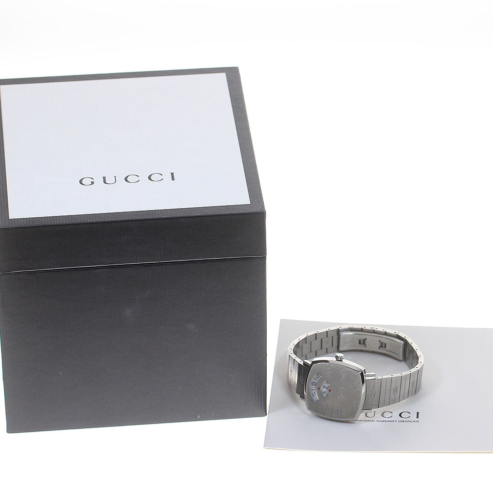 GUCCI grip 157.5/YA157501 white Dial Quartz Ladies Watch_845107