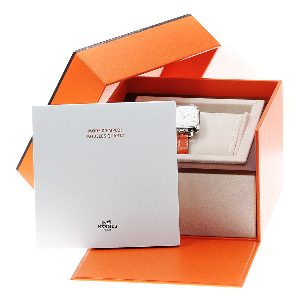 HERMES gallop GA1.210 Silver Dial Quartz Ladies Watch_845108