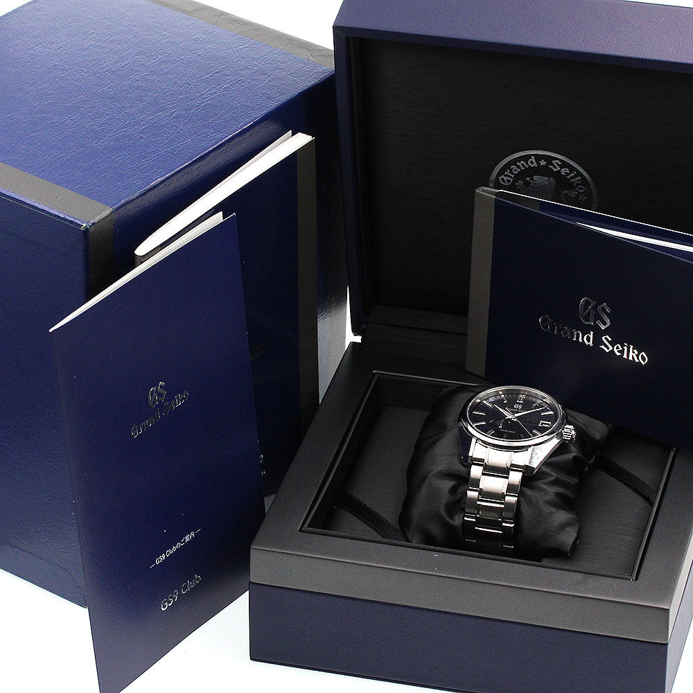 SEIKO Grand Seiko SBGA375/9R65-0CV0 Power reserve Navy Dial Spring drive_845148