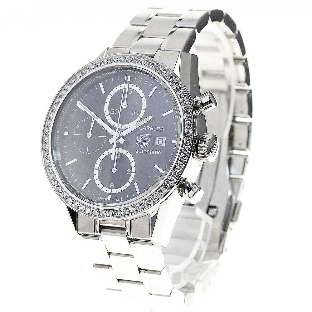 TAGHEUER Carrera CV201J Caliber 16 Diamond Bezel Automatic Men's Watch_845150