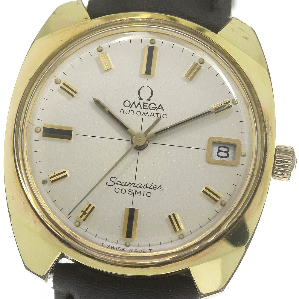 OMEGA Seamaster Cosmic 166022-T00L 105 Date Silver Dial Automatic Men's_845163