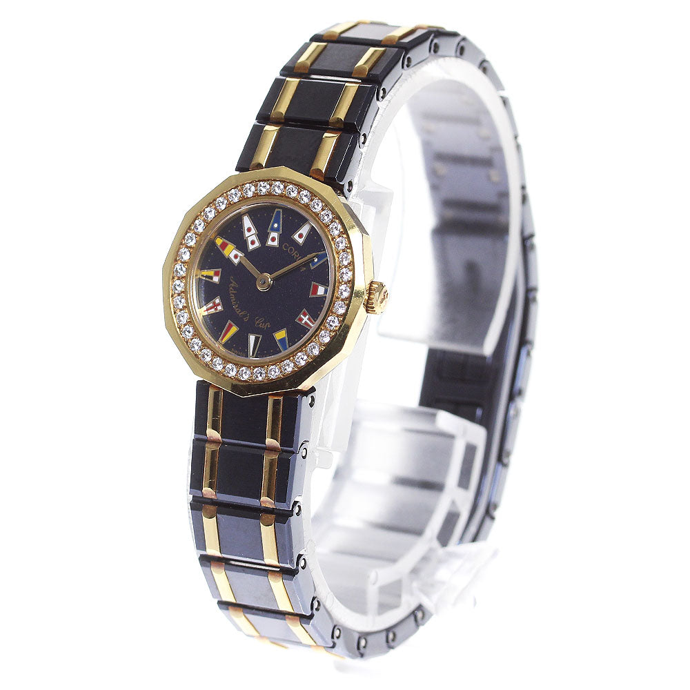 CORUM Admirals cup 24.812.33.V052 Diamond Bezel Ladies Watch_845173