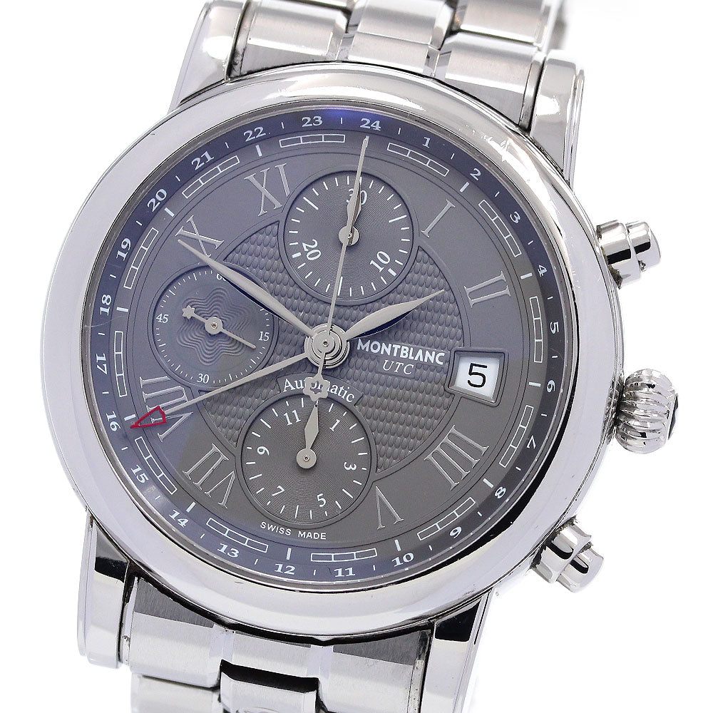 MONTBLANC Star chronograph 110347 Date gray Dial Automatic Men's Watch_845186