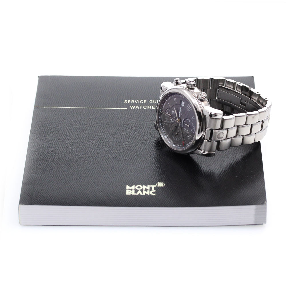 MONTBLANC Star chronograph 110347 Date gray Dial Automatic Men's Watch_845186