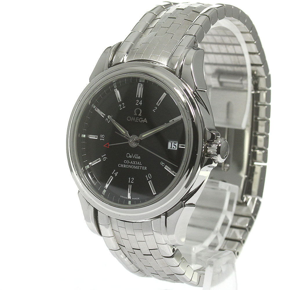 OMEGA De Ville 4533.51 GMT Coaxial Black Dial Automatic Men's Watch_845315