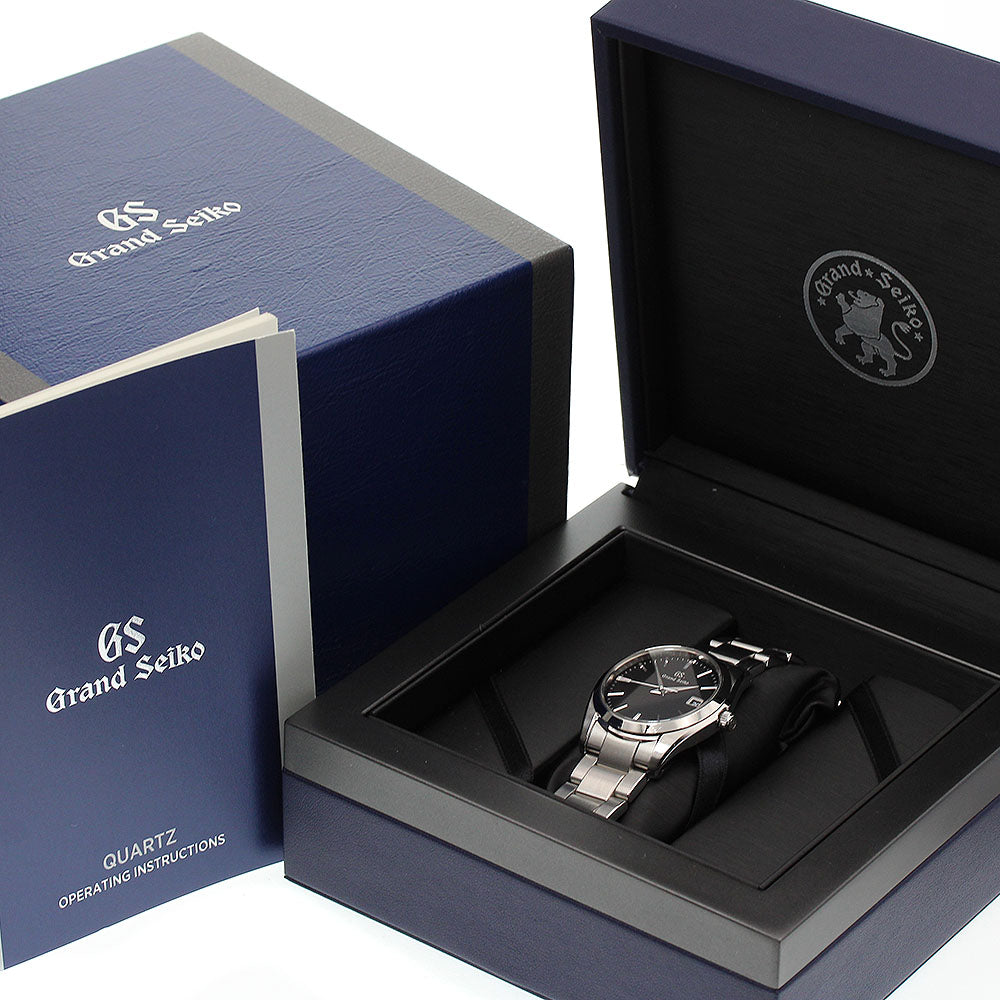SEIKO Grand Seiko SBGX261/9F62-0AB0 Date black Dial Quartz Men's Watch_845319