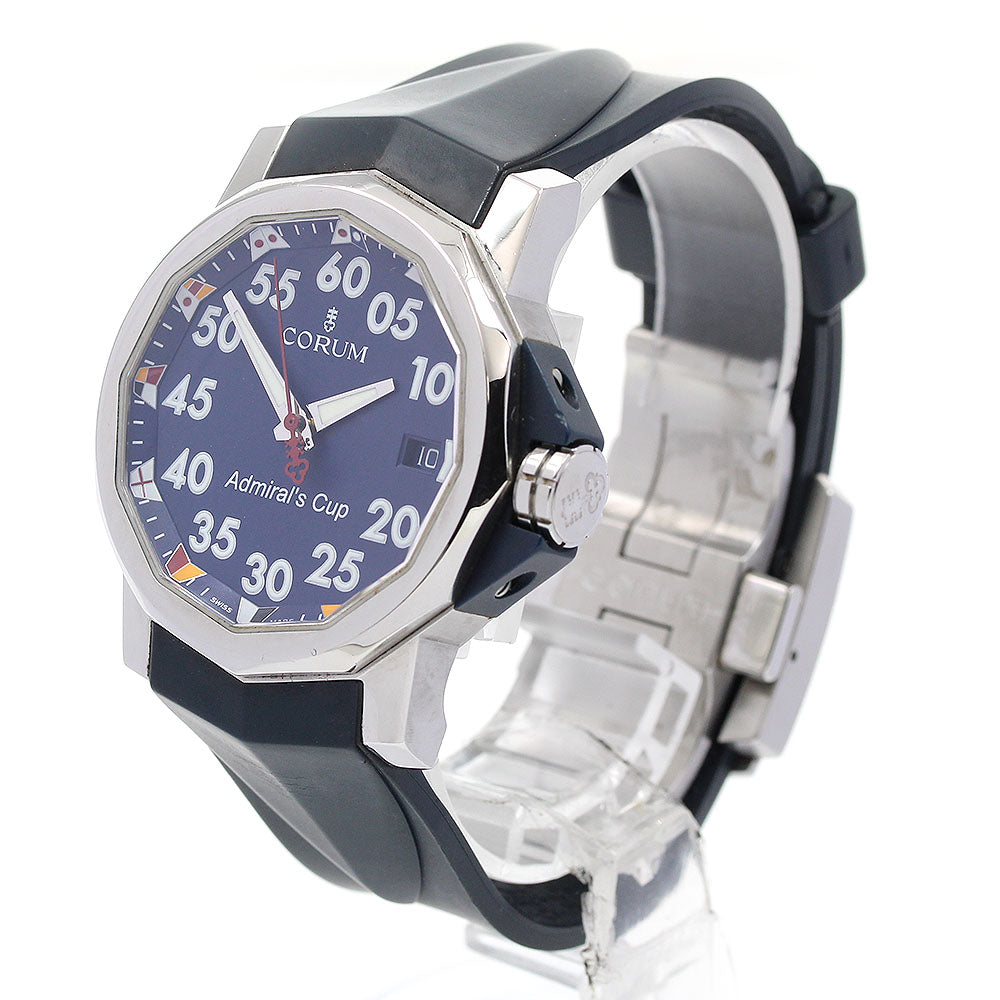 CORUM Admiral&#39;s Cup Competition 40 01.0010 Navy Dial Automatic Men's_845321
