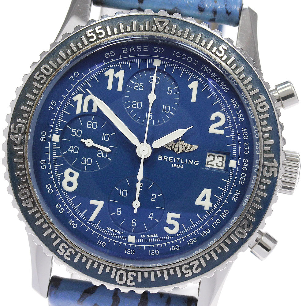 BREITLING Premier A13024.1 Chronograph blue Dial Automatic Men's Watch_845347