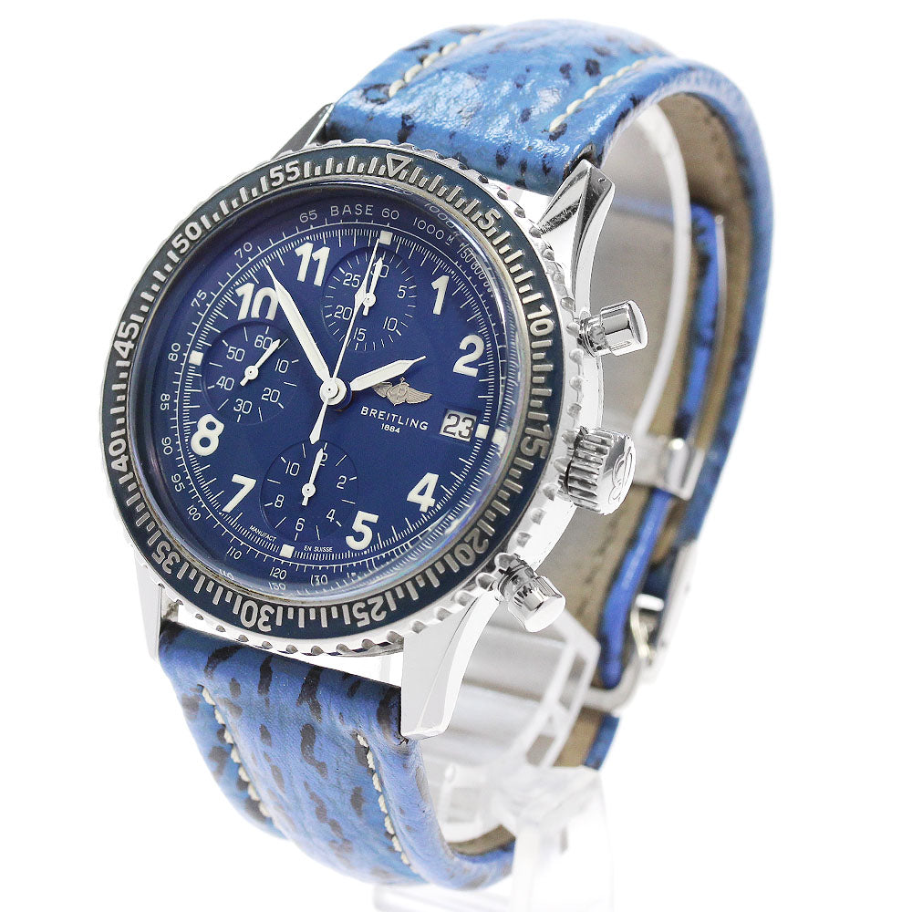 BREITLING Premier A13024.1 Chronograph blue Dial Automatic Men's Watch_845347