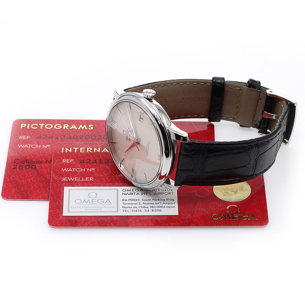 OMEGA De Ville Prestige Coaxial 424.13.40.20.02.001 Date Automatic Men's_845359