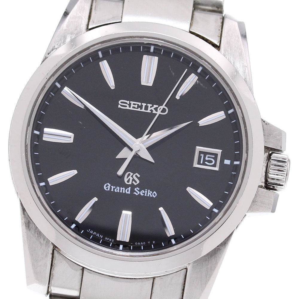 SEIKO Grand Seiko SBGX055/9F62-0AA1 Date black Dial Quartz Men's Watch_845425