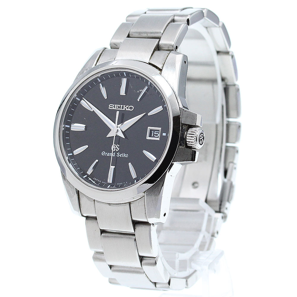 SEIKO Grand Seiko SBGX055/9F62-0AA1 Date black Dial Quartz Men's Watch_845425