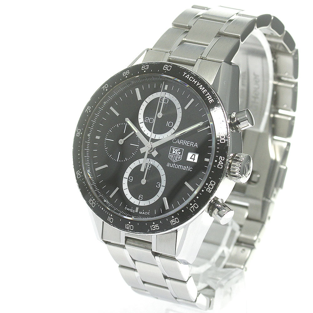 TAG HEUER Carrera CV2010-3 Chronograph Black Dial Automatic Men's Watch_845427