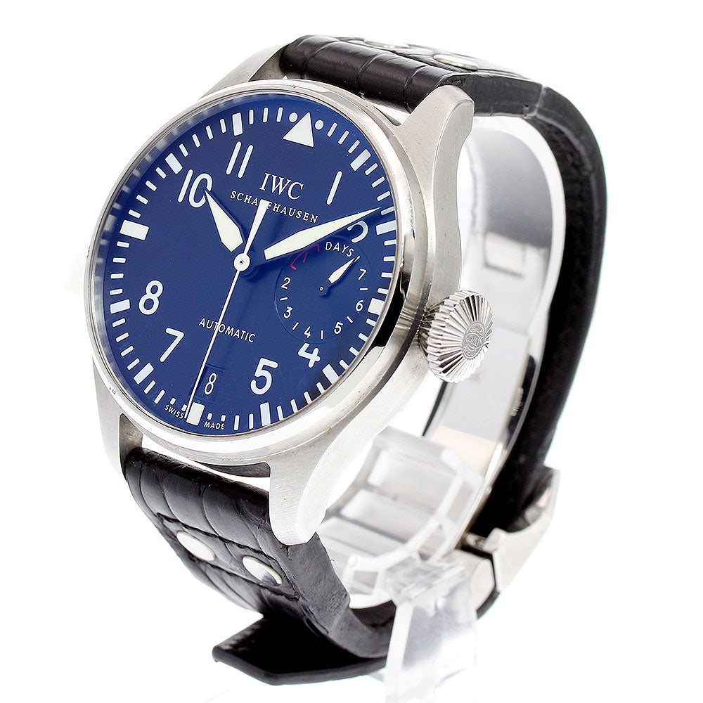 IWC SCHAFFHAUSEN Big pilot watch IW500901 Black Dial Automatic Men's_845437