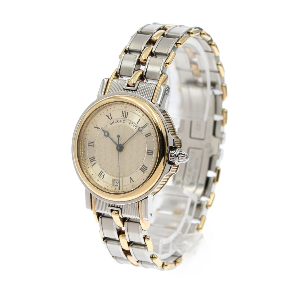 Breguet Marine 4400SA/12/X70 Date gold Dial Automatic Boy's Watch_845451