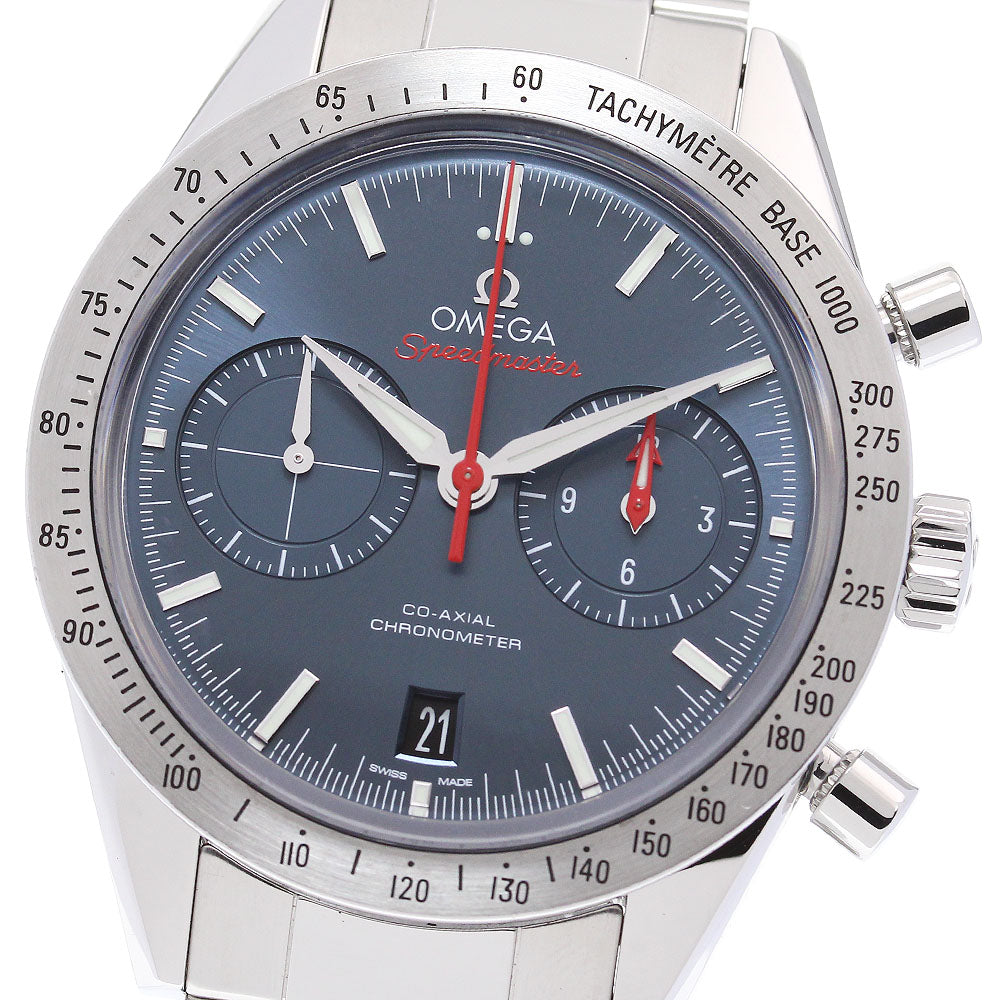 OMEGA Speed master 57 331.10.42.51.03.001 Navy Dial Automatic Men's Watch_845467