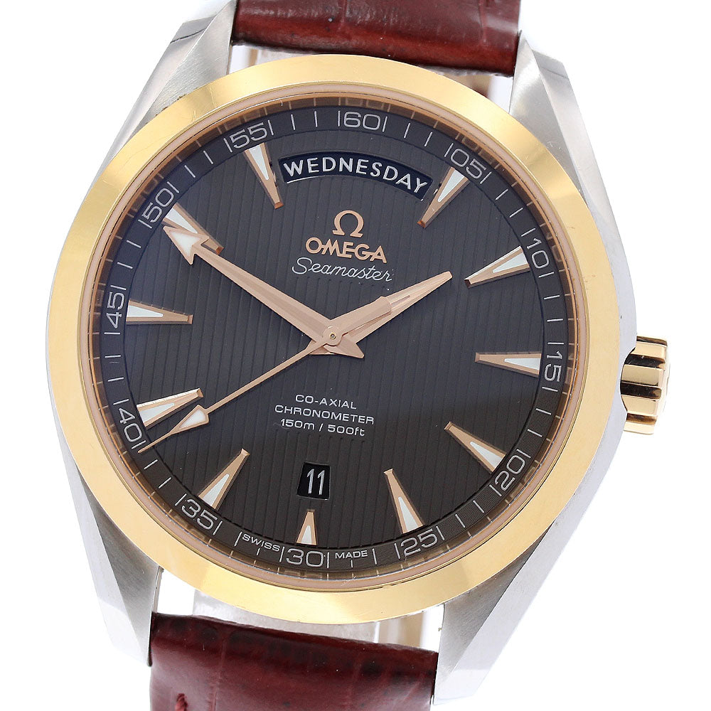 OMEGA Seamaster Aqua Terra 150﻿M 231.23.42.22.06.001 Day date gray Dial Automatic Men's Watch_845474