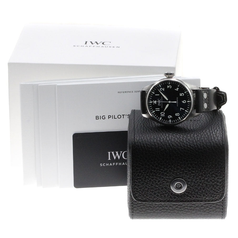 IWC SCHAFFHAUSEN big pilot watch IW329303 Date Navy Dial Automatic Men's_845485