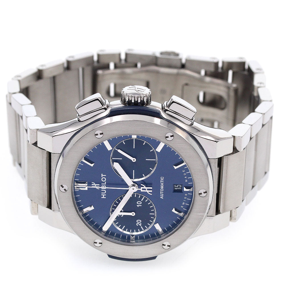 HUBLOT Classic fusion 540.NX.7170.NX Chronograph Navy Dial AT Men's Watch_845498