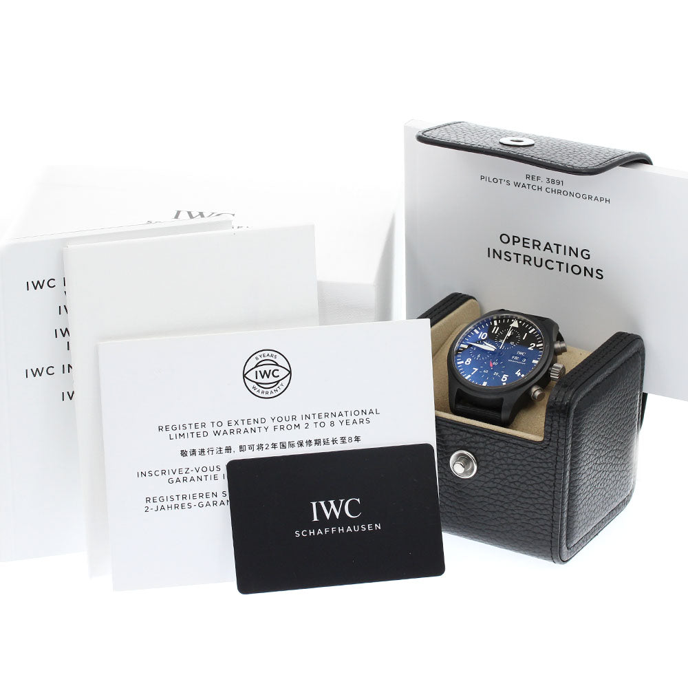 IWC SCHAFFHAUSEN Pilot watch top gun IW389101 Chronograph Automatic Men's_845499