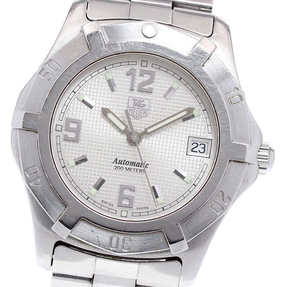 TAG HEUER Exclusive WN2110.BA0311 Date Silver Dial Automatic Men's Watch_845532