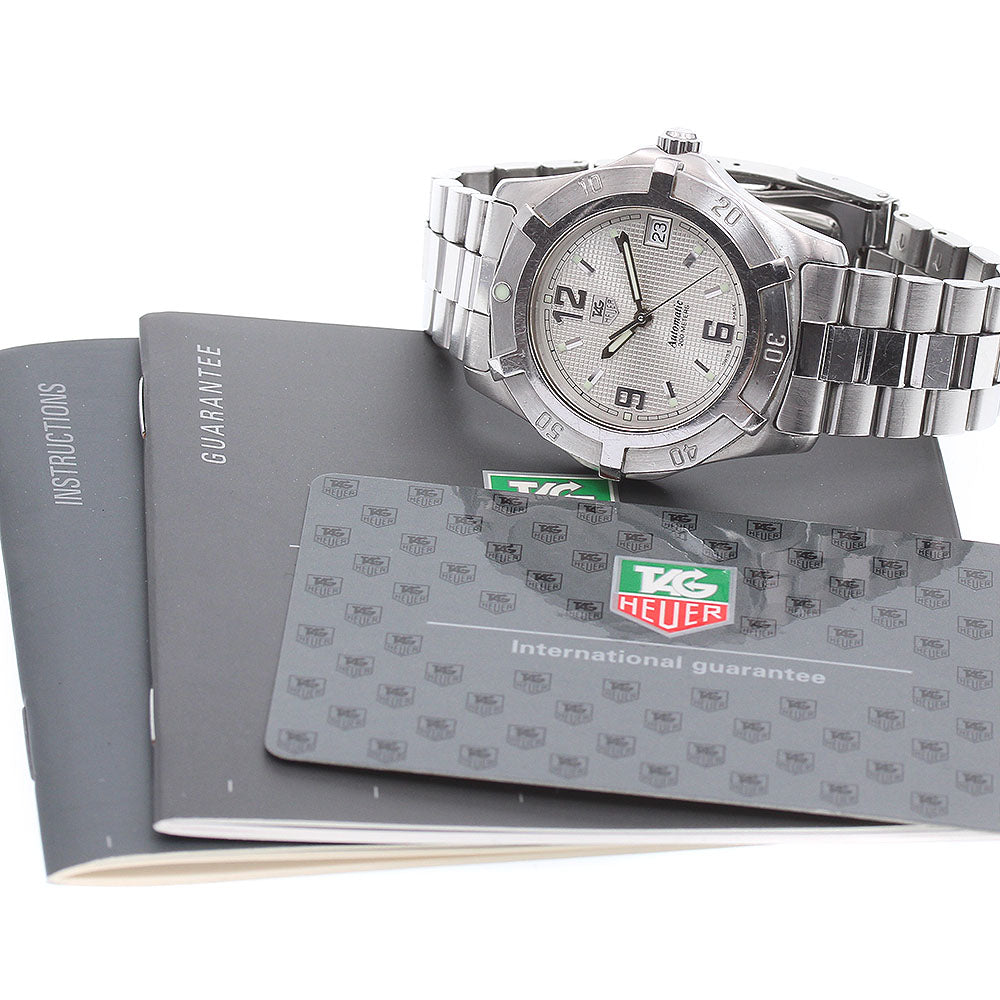TAG HEUER Exclusive WN2110.BA0311 Date Silver Dial Automatic Men's Watch_845532