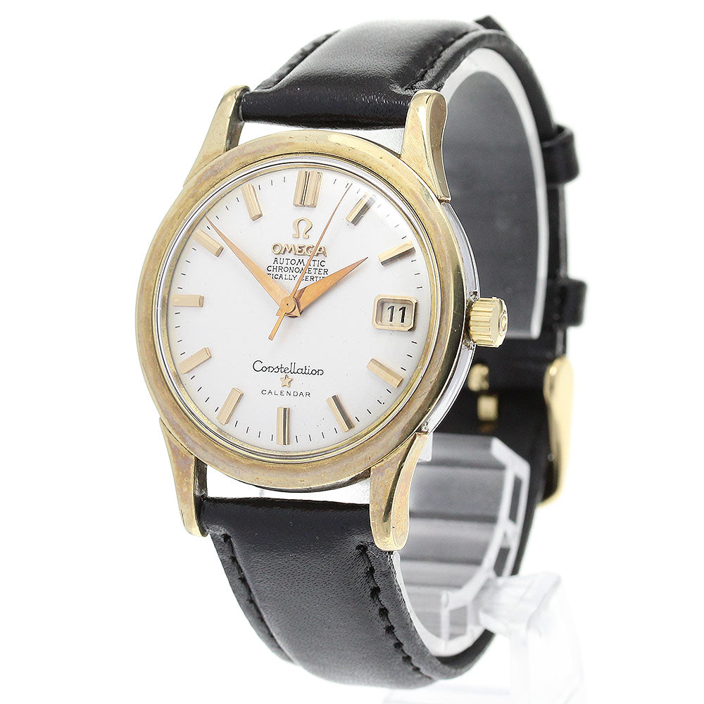 OMEGA Redial cal.504 Date Silver Dial Automatic Men's Watch_845552