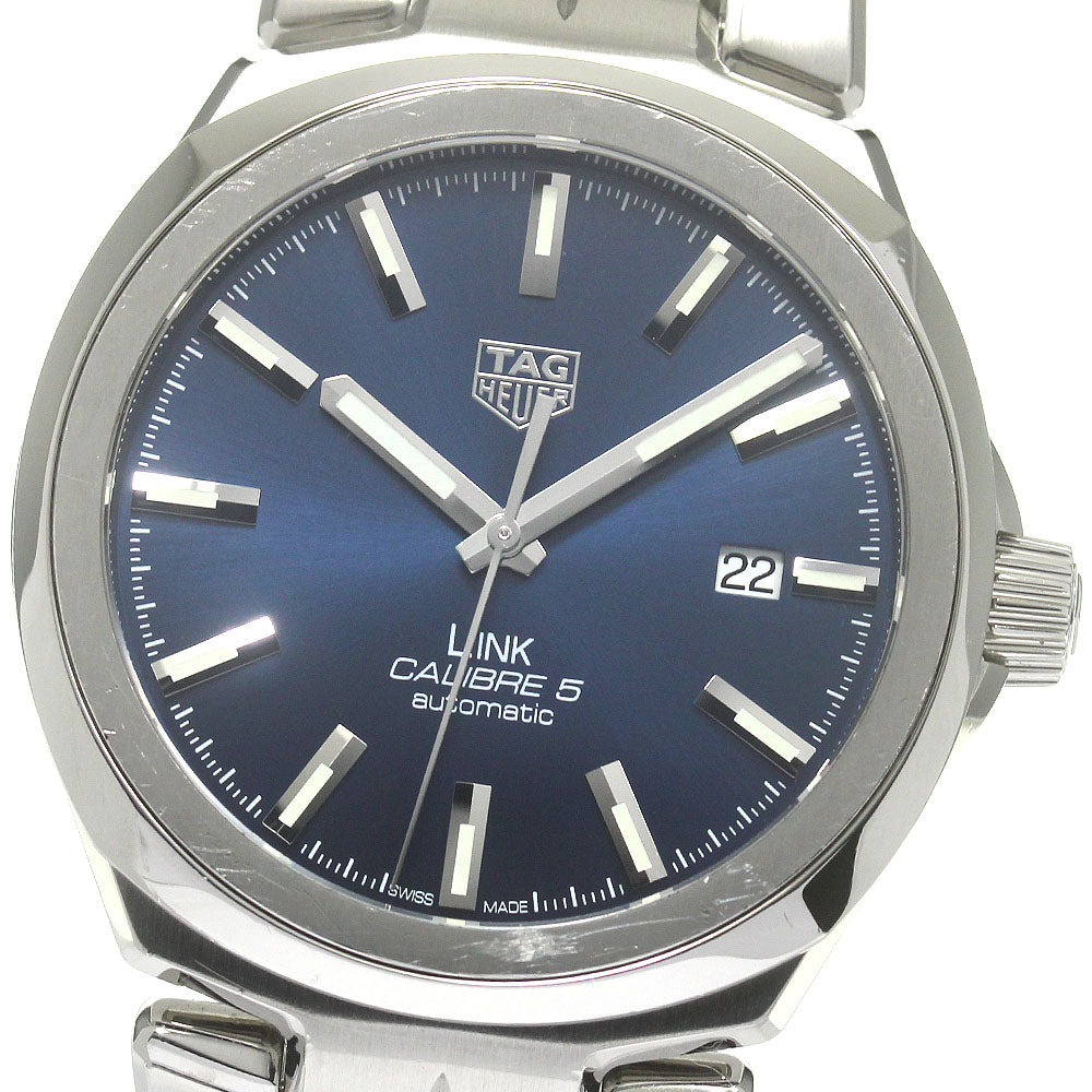 TAG HEUER Link WBC2112 Caliber 5 Navy Dial Automatic Men's Watch_845575